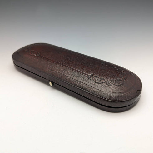 1851 年英國古董純銀洗禮餐具套裝,Foxall and Co 盒裝